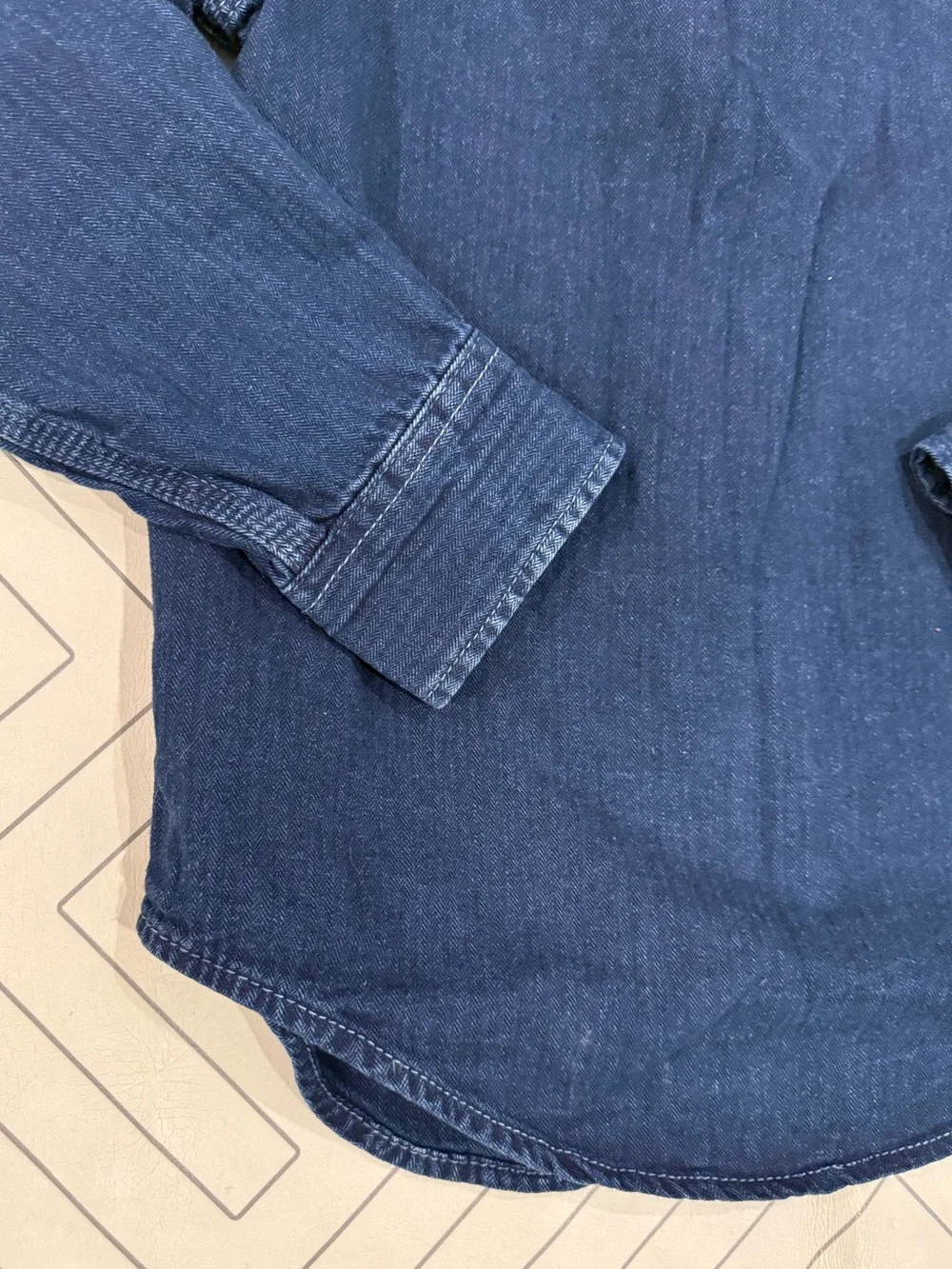 GAP Indigo Denim Longsleeve Button Down